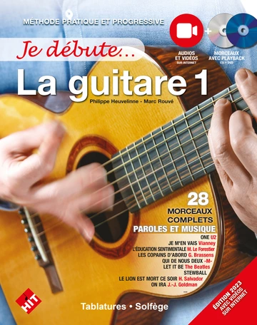 Je débute la guitare + CD et DVD (édition 2020) Visual